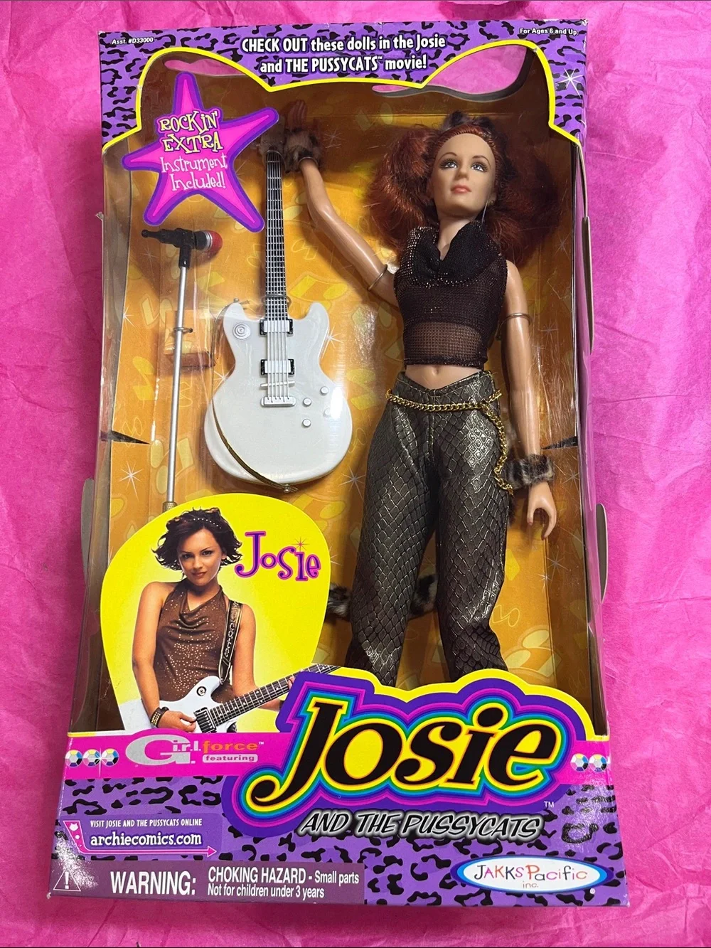 vintage 2001 Jakks Pacific Josie and the Pussycats